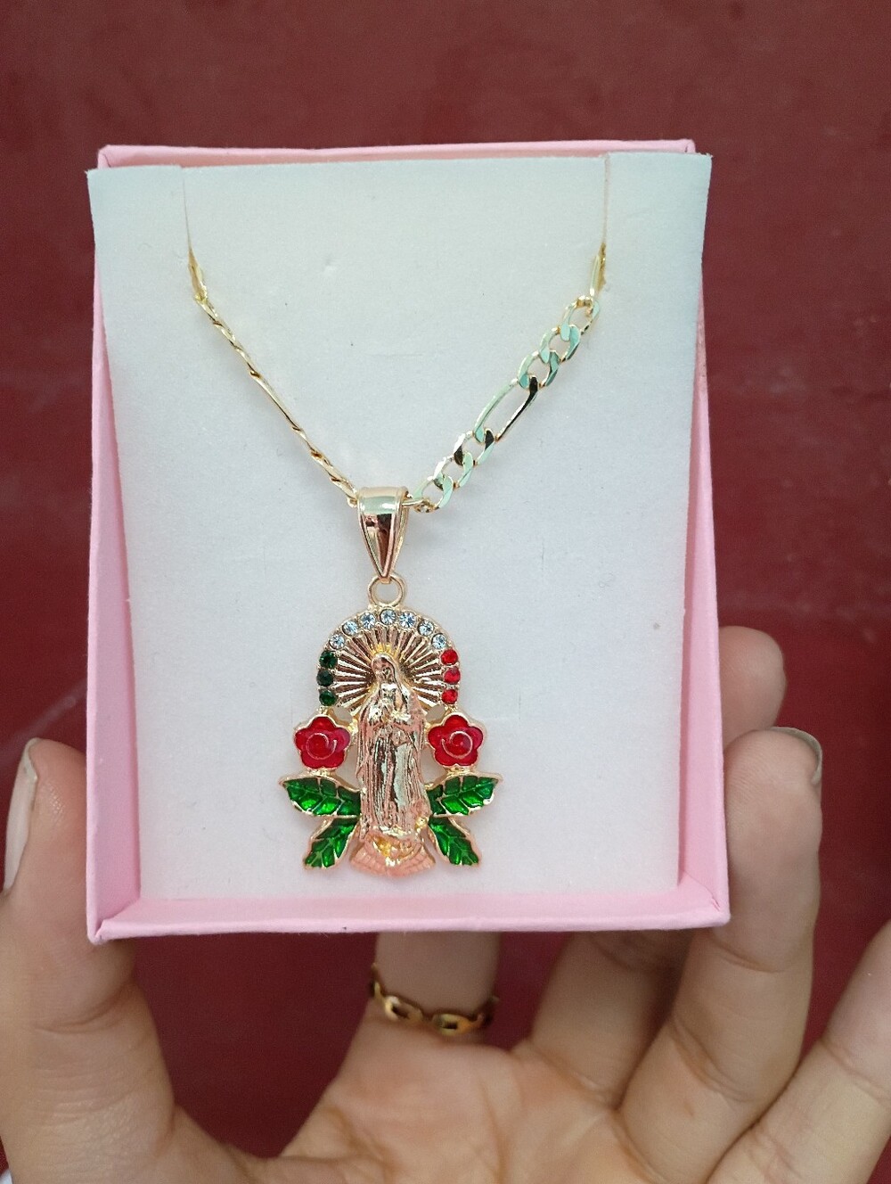 Virgin Mary Necklace